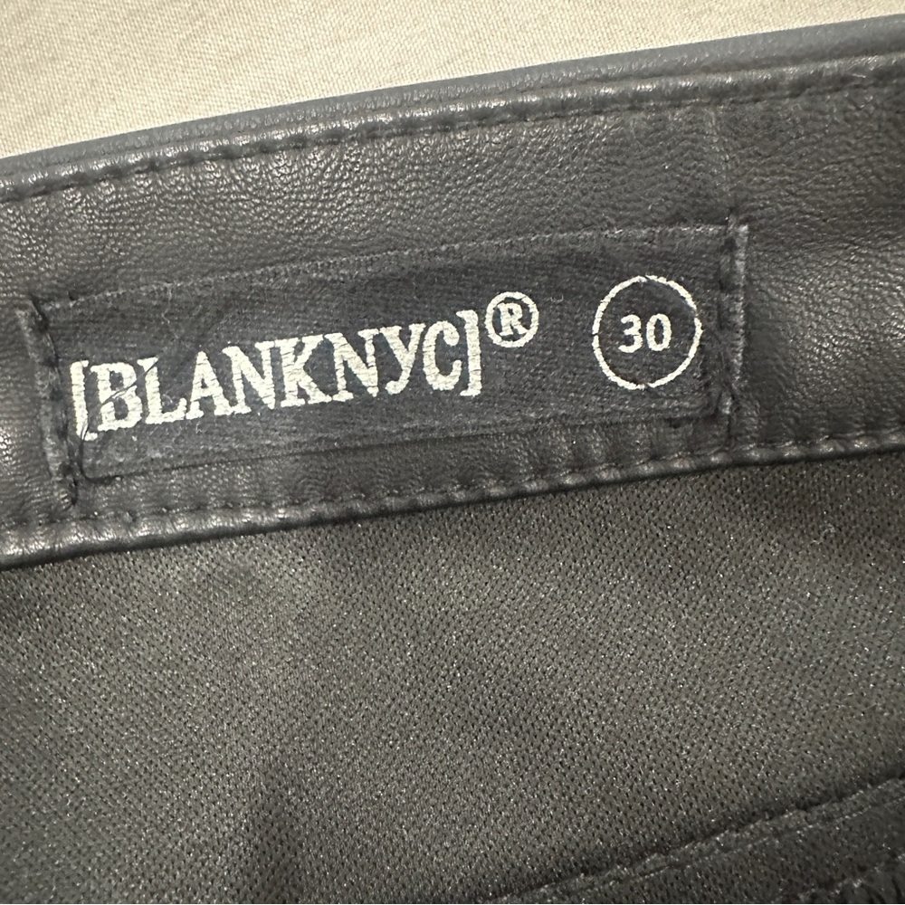 Blank NYC Black Lace-Up Mini Skirt - Picture 3 of 4